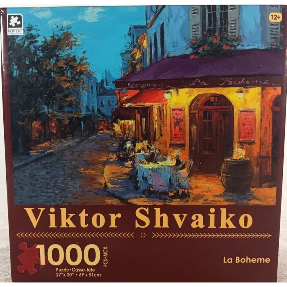 La Boheme 1000 Piece Jigsaw Puzzle Viktor Shvaiko by Karmin International